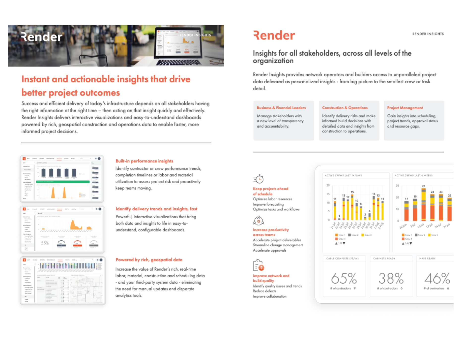 Render Insights Brochure