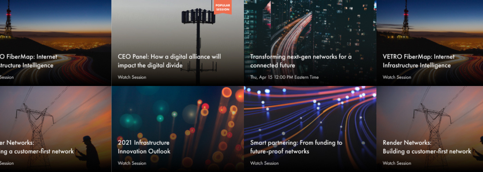 Virtual highlights from Digital Network Week 2021